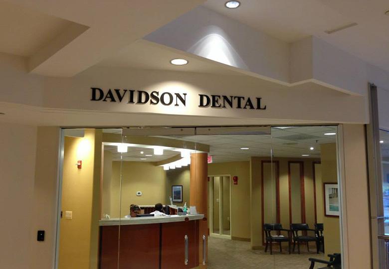 Front entrance of Davidson Dental Associates