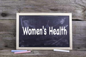 Women's health sign